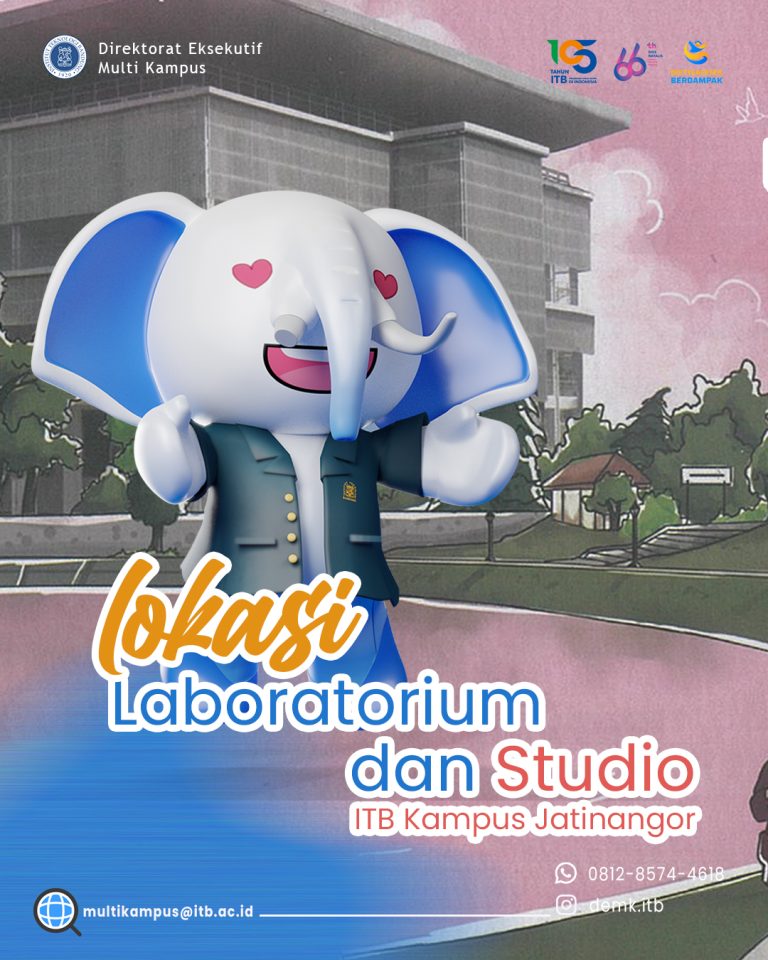 Lokasi Laboratorium dan Studio di ITB Kampus Jatinangor