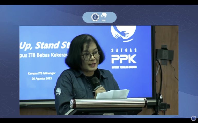 Wujudkan Lingkungan Aman, ITB Ajak Sivitas Akademika Berpartisipasi Aktif Dalam Sosialisasi PPKS