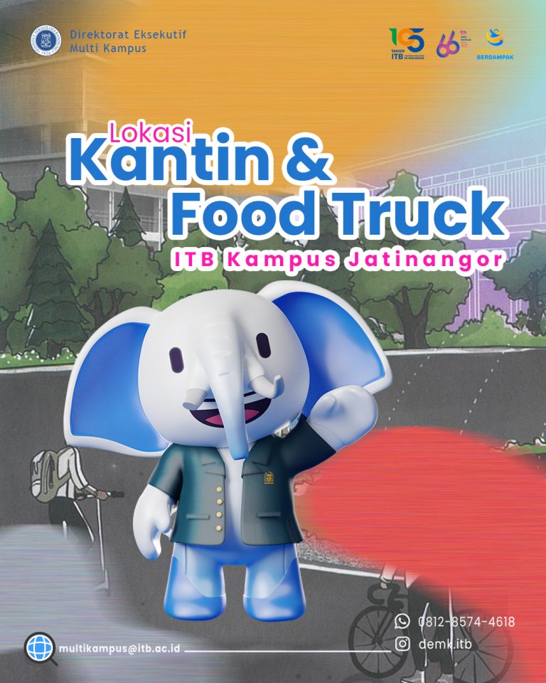 Lokasi Kantin dan Food Truck di ITB Kampus Jatinangor