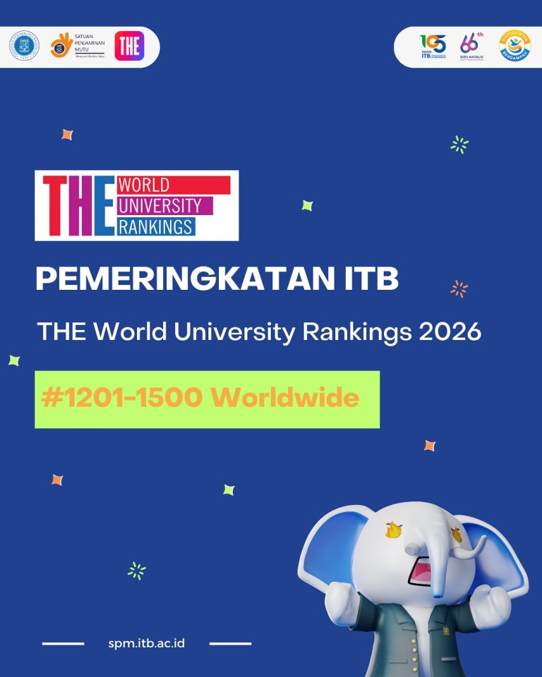 PEMERINGKATAN ITB THE WORLD UNIVERSITY RANKINGS 2026