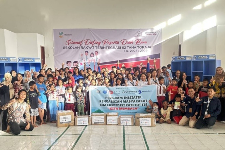 Sinergi ITB, BRIN, dan Gramedia Bangun Ekosistem Literasi di Sekolah Rakyat Tana Toraja