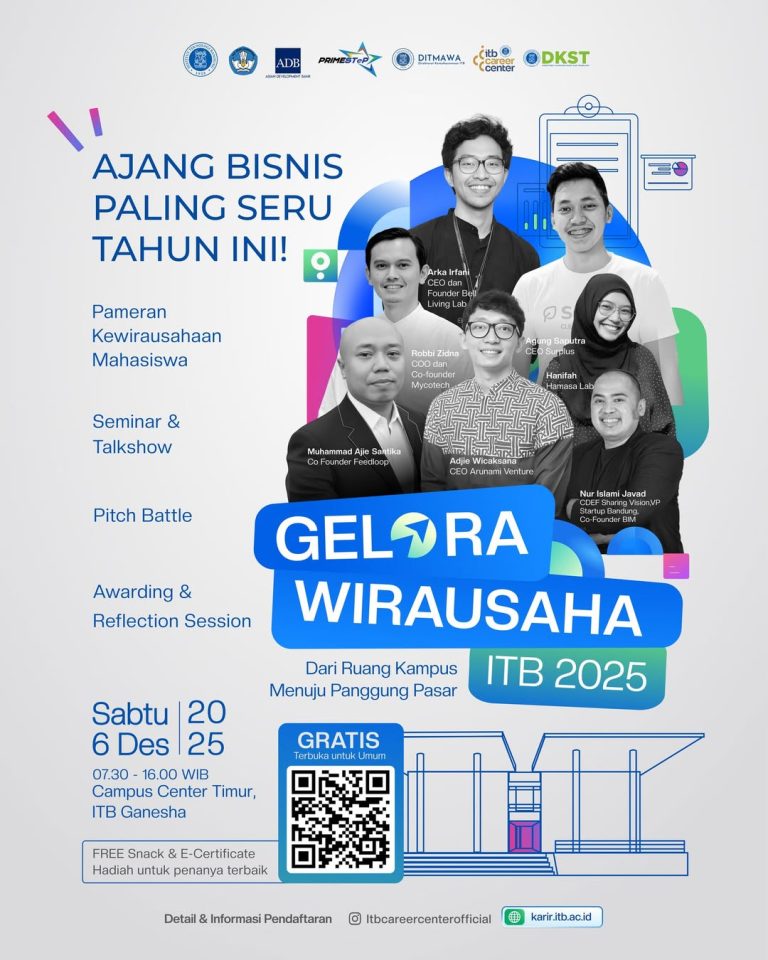 GELOOORAA! Waktunya Wirausaha di ITB