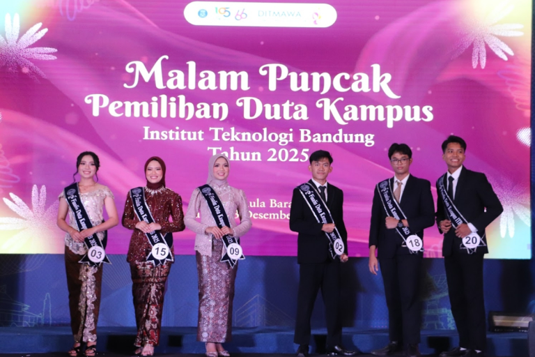Malam Puncak Pemilihan Duta Kampus ITB 2025: Wadah Pengembangan Karakter dan Representasi Kampus