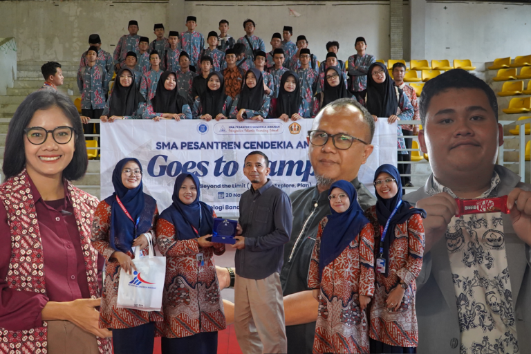 KUNJUNGAN SEKOLAH SMA QUANTUM INTI INDONESIA BEKASI, MAN 19 JAKARTA SELATAN, SMA ZAD IQBS CIANJUR DAN SMA PESANTREN CENDEKIA AMANAH DEPOK