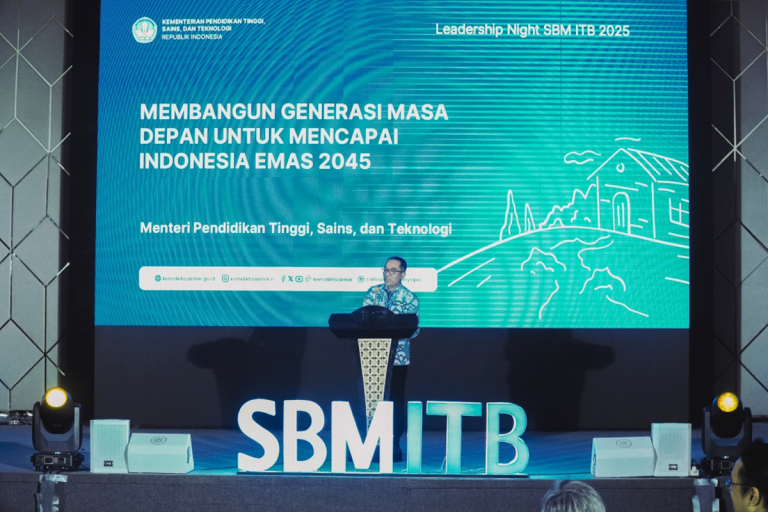 Leadership Night 2025, SBM ITB Dorong Kepemimpinan Berbasis Riset dan Inovasi