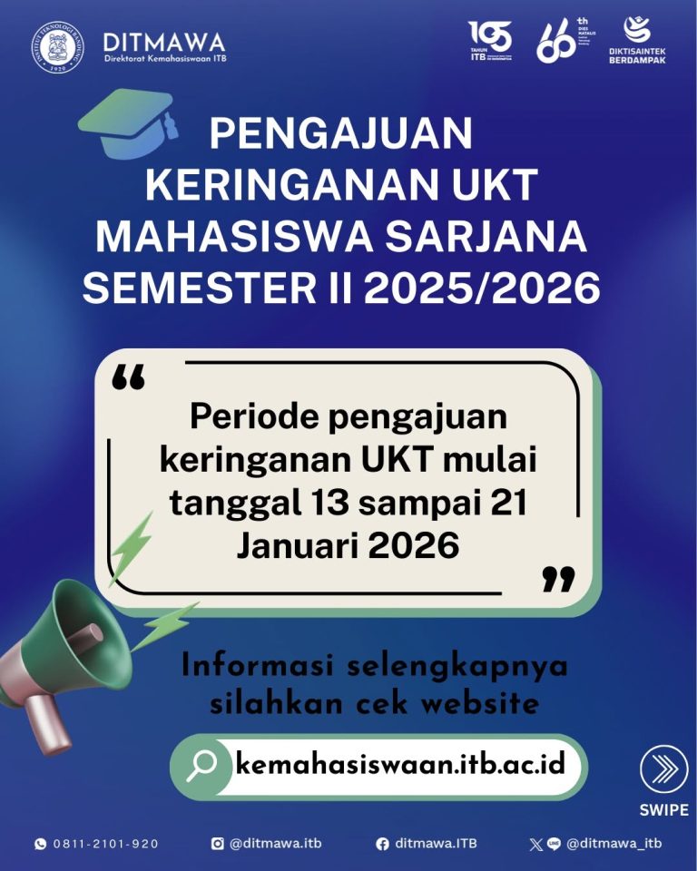 Pengajuan Keringanan UKT Semester II 2025/2026
