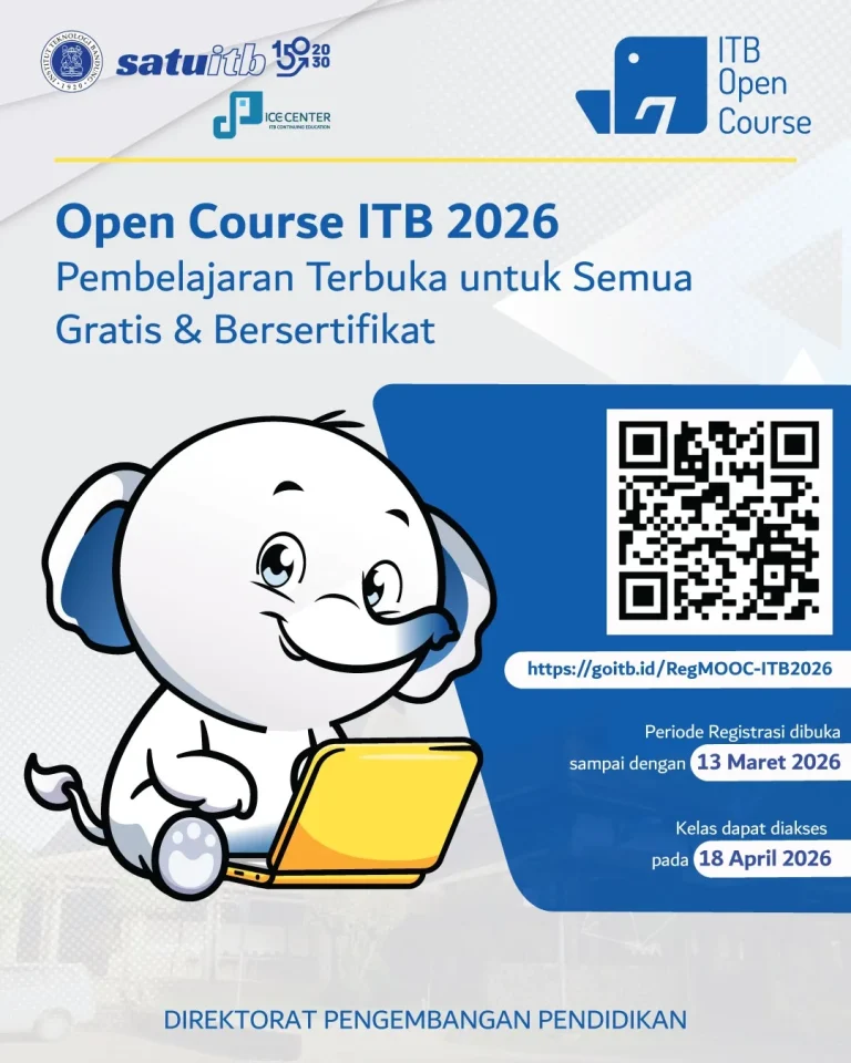 ITB Open Course 2026 Resmi Dibuka