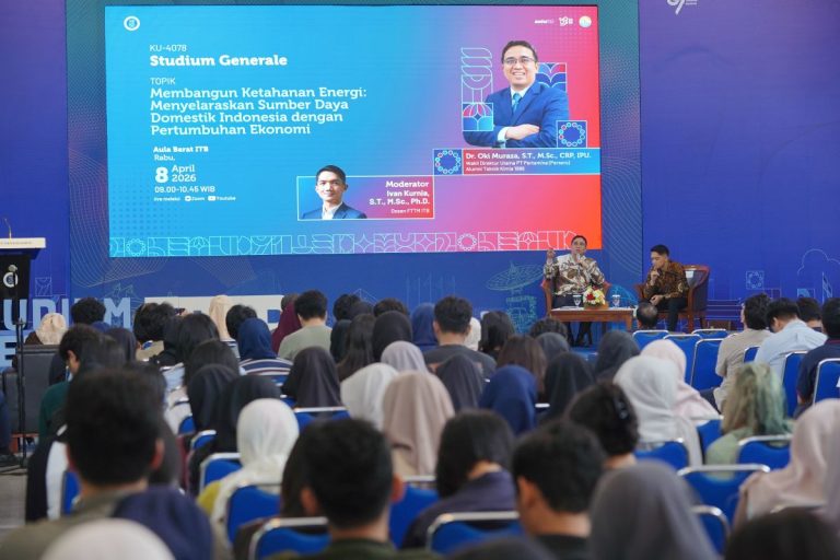Studium Generale ITB: Energi Sebagai Penggerak Pertumbuhan Ekonomi untuk Ketahanan dan Kemandirian Nasional