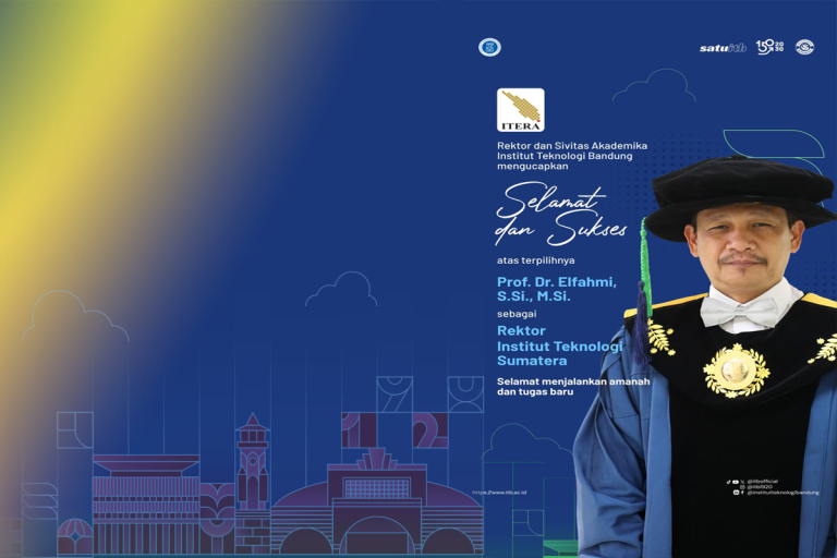 Guru Besar SF ITB Prof. Elfahmi Terpilih sebagai Rektor Itera Periode 2026–2030