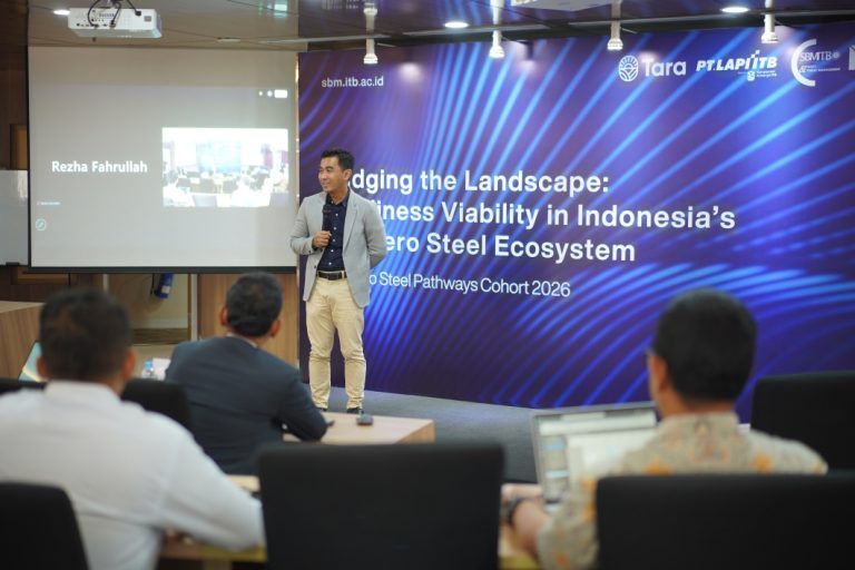 SBM ITB Dorong Transformasi Industri Baja Rendah Karbon melalui Net Zero Steel Pathways 2026