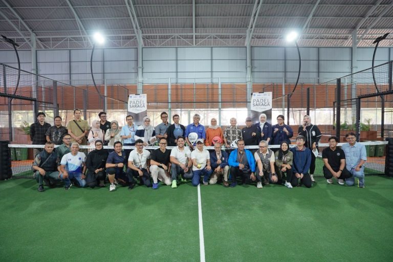 Lapangan Padel Saraga Resmi Dibuka, Sarana Baru Olahraga dan Kebersamaan di ITB