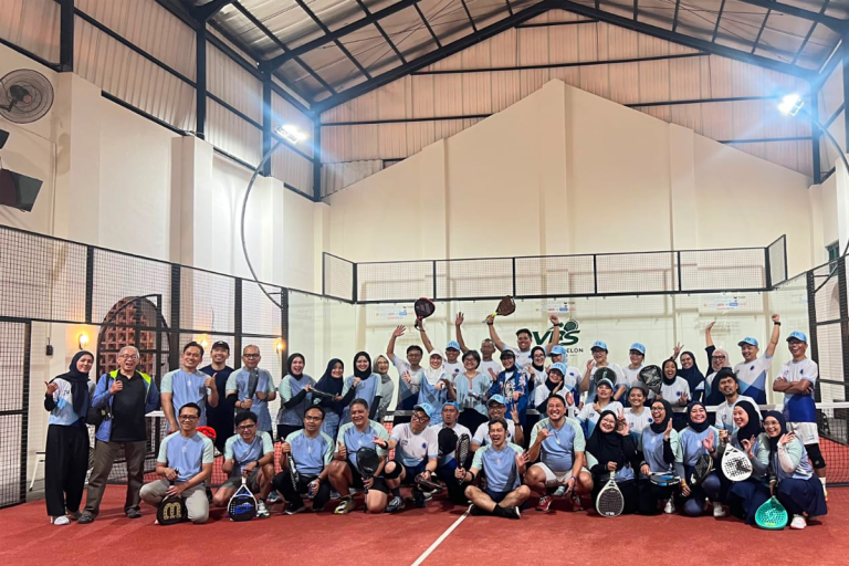 ITB Sapu Bersih Juara Pertandingan Padel