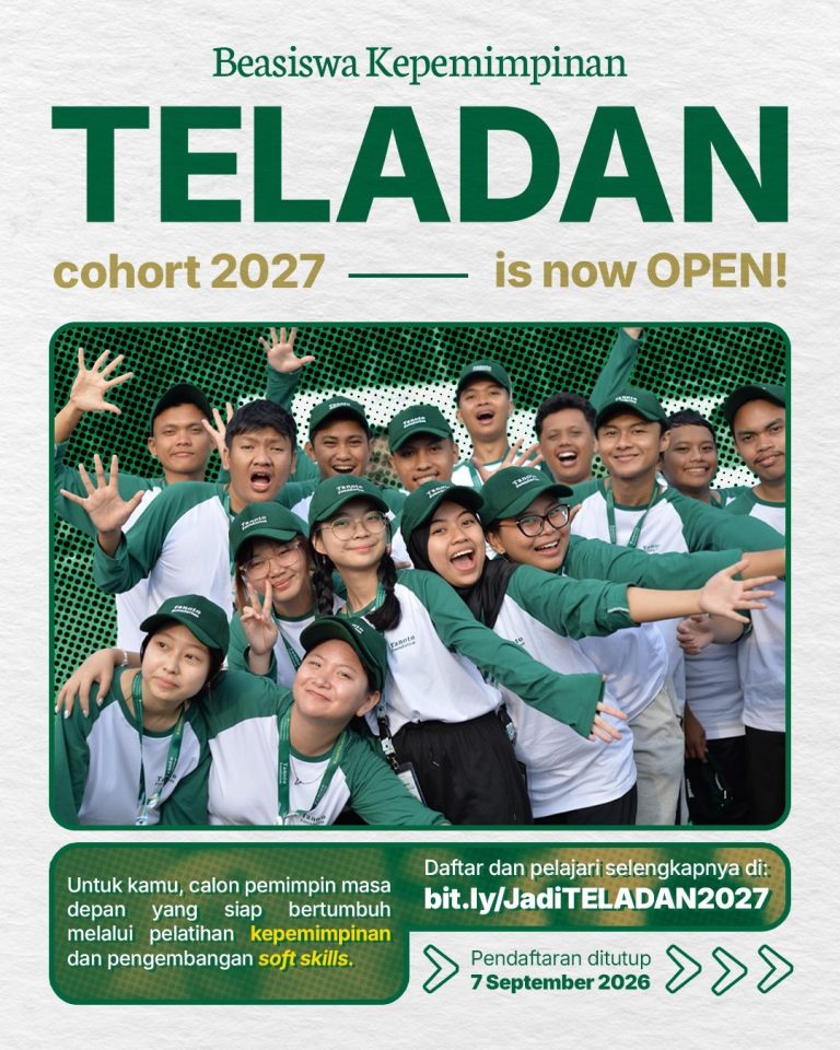 Pembukaan Beasiswa Kepemimpinan TELADAN Cohort 2027