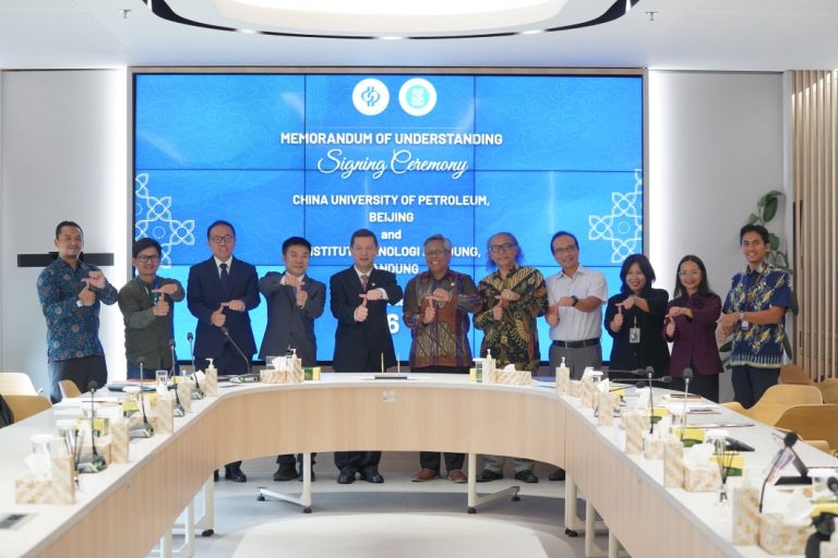 ITB dan China University of Petroleum-Beijing Perkuat Kerja Sama Akademik dan Riset Bidang Energi