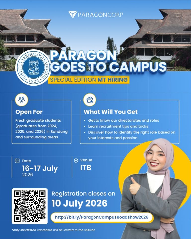 PARAGON GOES TO CAMPUS – SPECIAL EDITION MT HIRING | ITB