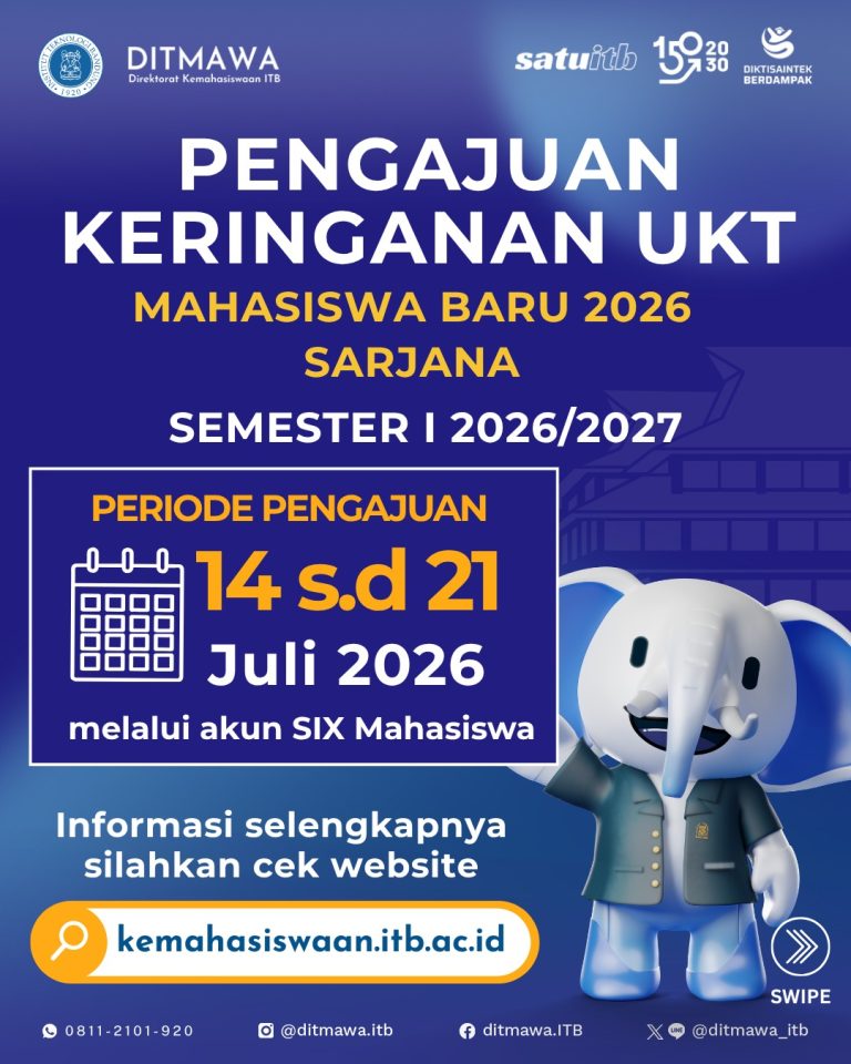 Pengajuan Keringanan UKT Mahasiswa Baru Angkatan 2026 Sarjana TA 2026/2027 Telah Dibuka