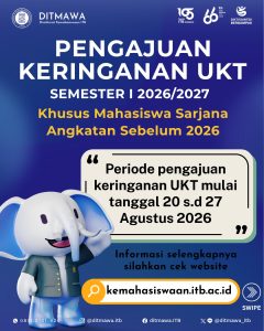Pengajuan Keringanan UKT Semester I 2026/2027