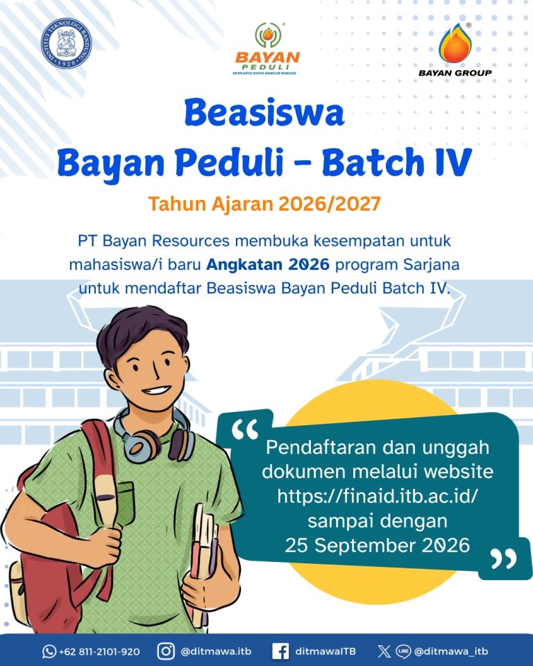 Beasiswa Bayan Peduli – Batch IV Tahun Ajaran 2026/2027