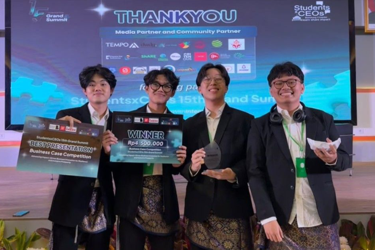 Hadirkan Solusi Transisi Hijau, Mahasiswa ITB Juara 1 Nasional Business Case Competition