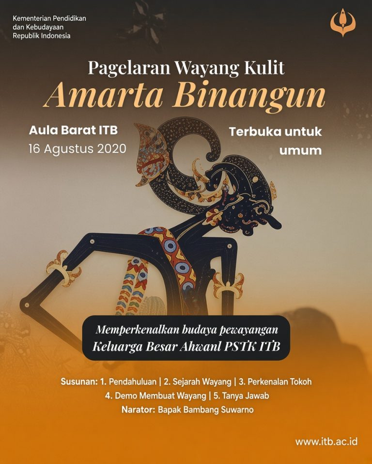 PAGELARAN WAYANG KULIT “AMARTA BINANGUN”