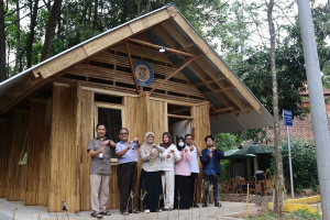 Peneliti ITB Kembangkan Rumah Bambu Modular Tahan Gempa Berbasis Pemberdayaan Masyarakat