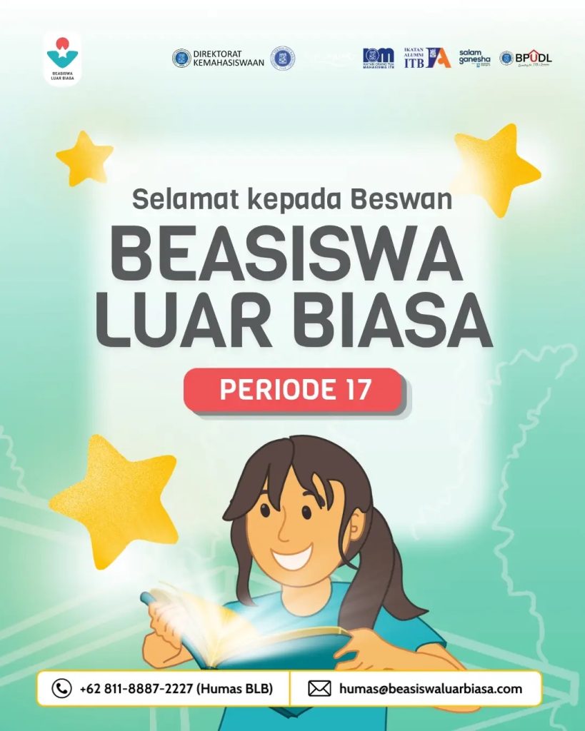 PENGUMUMAN BEASISWA LUAR BIASA