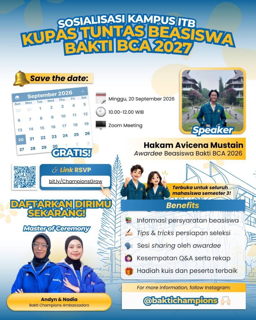 𝐊𝐔𝐏𝐀𝐒 𝐓𝐔𝐍𝐓𝐀𝐒 𝐁𝐄𝐀𝐒𝐈𝐒𝐖𝐀 𝐁𝐀𝐊𝐓𝐈 𝐁𝐂𝐀 𝟐𝟎𝟐𝟕